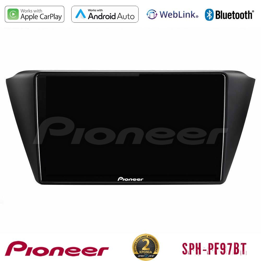 Pioneer SPH-PF97BT Series Skoda Fabia 2015-2021 Multimedia Station 9" (Tablet Style) Με Carplay & Android Auto