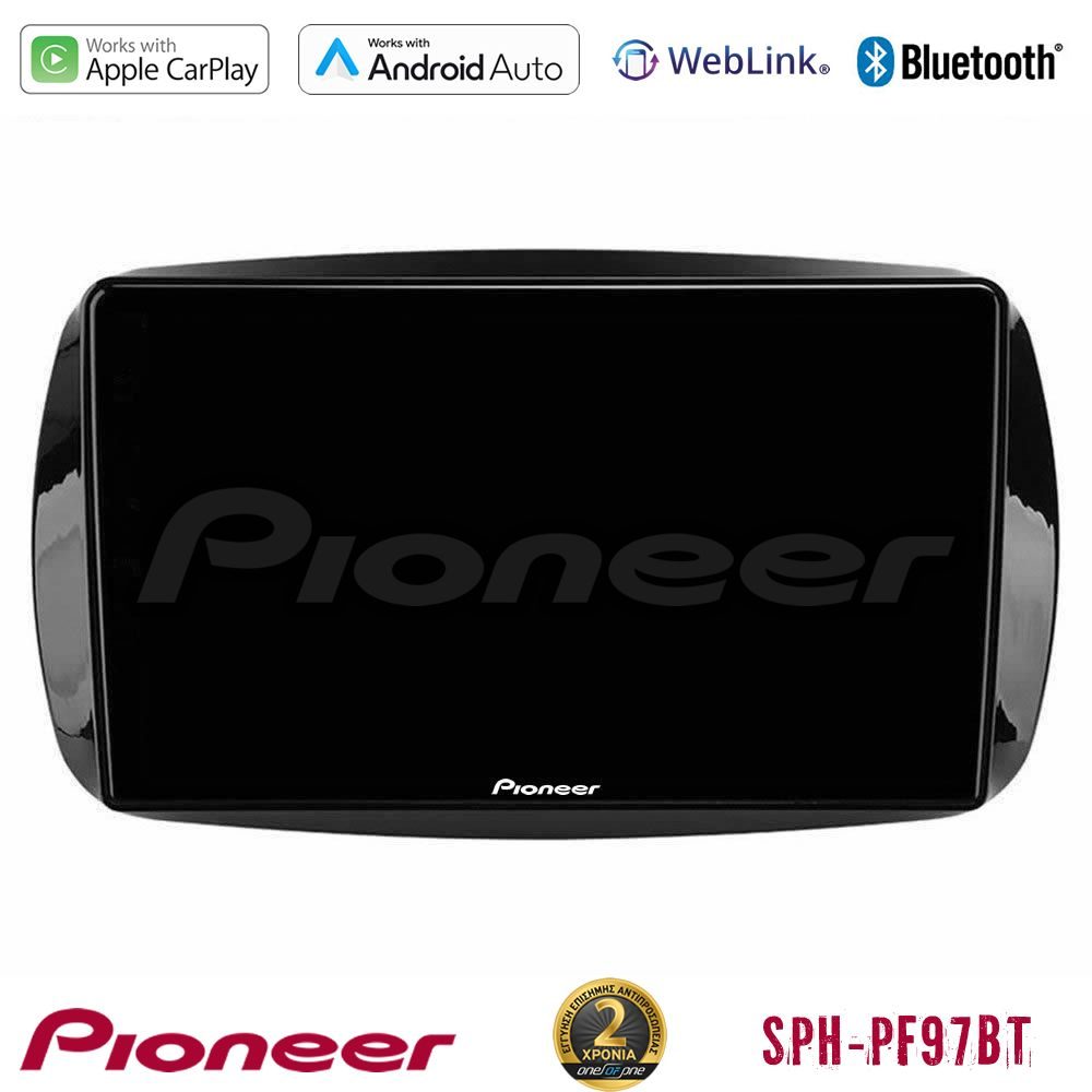 Pioneer SPH-PF97BT Series Smart 453 Multimedia Station 9" (Tablet Style) Με Carplay & Android Auto