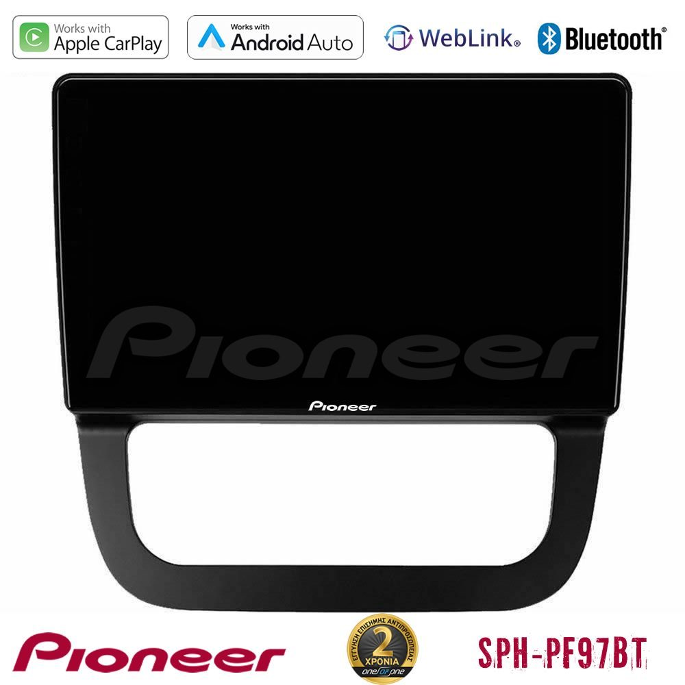 Pioneer SPH-PF97BT Series VW Jetta Multimedia Station 9" (Tablet Style) Με Carplay & Android Auto