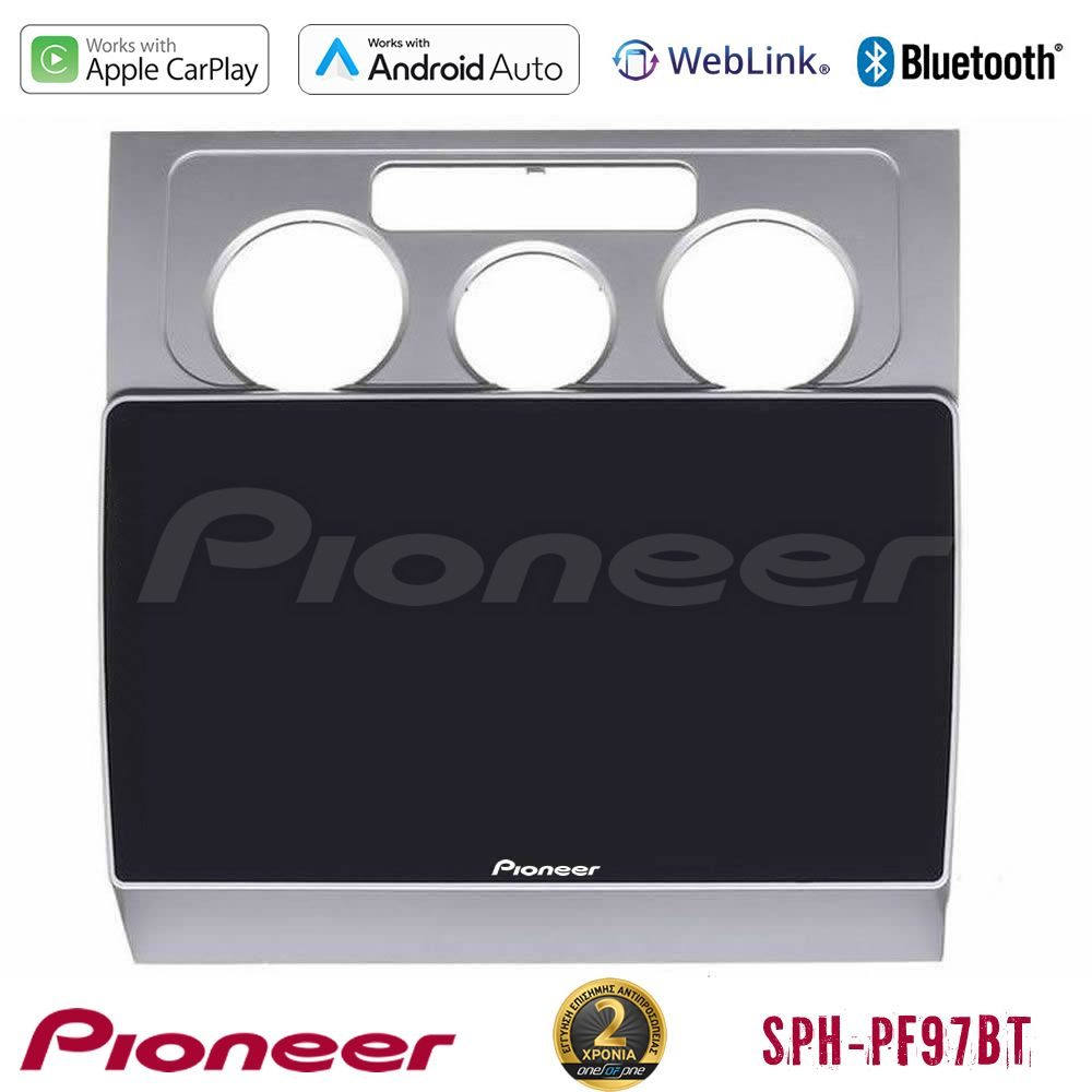 Pioneer SPH-PF97BT Series    VW Touran 2003-2011 Multimedia Station 9" (Tablet Style) Με Carplay & Android Auto