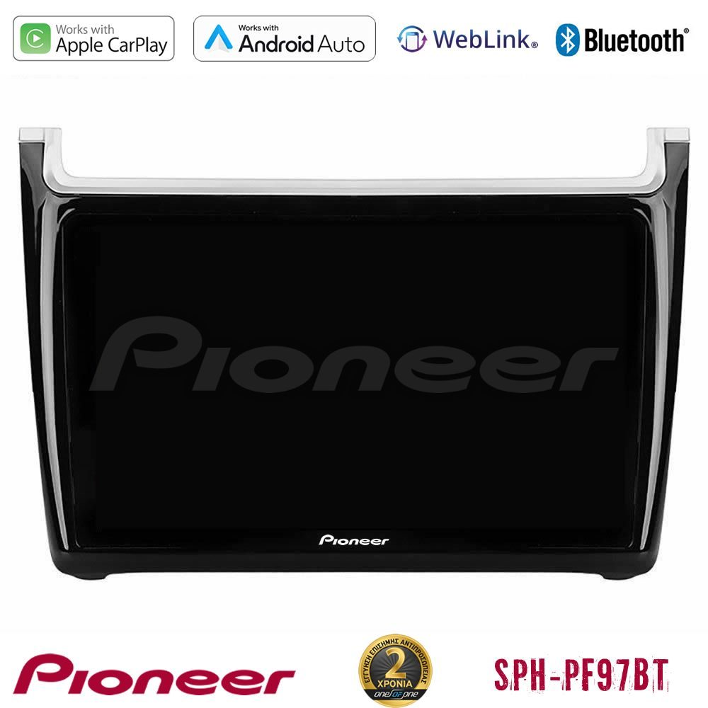 Pioneer SPH-PF97BT Series    Vw Polo 2014-2017 Multimedia Station 9" (Tablet Style) Με Carplay & Android Auto