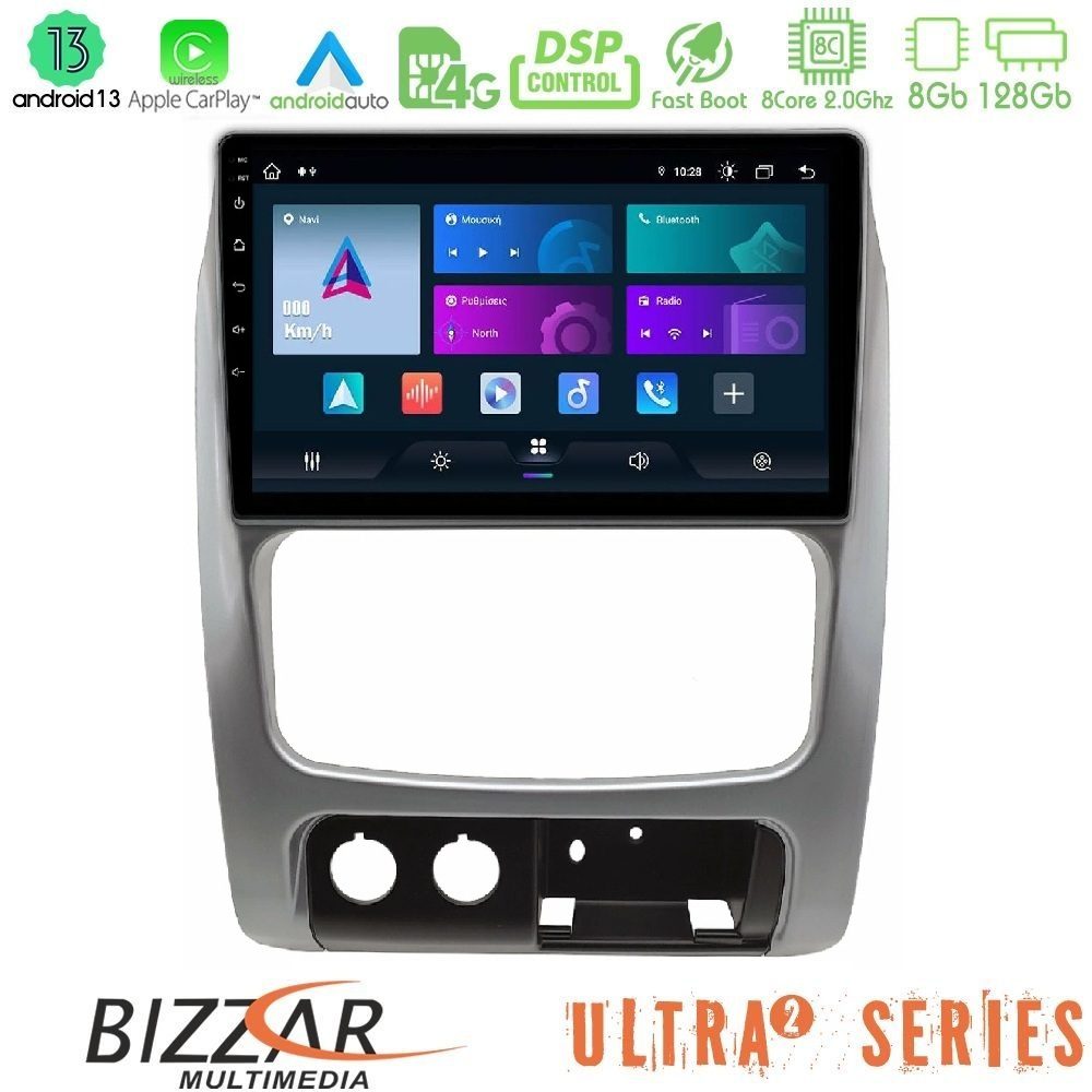 Bizzar Ultra Series Jeep Cherokee (KJ) 2002-2007 8core Android13 8+128GB Navigation Multimedia Tablet 9"