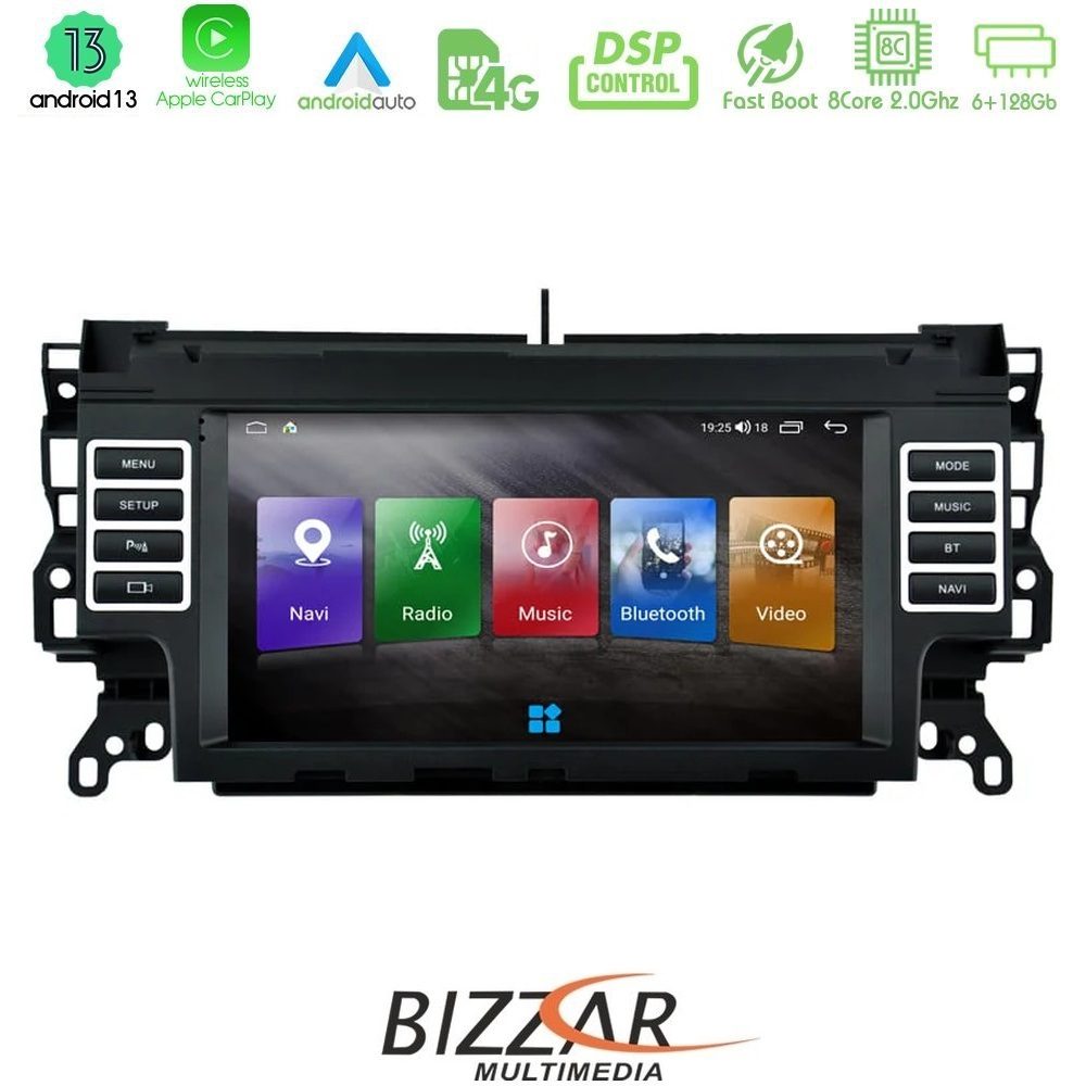 Bizzar Land Rover Discovery Sport 2015-2019 L550 9.66" Android13 8core 6+128GB