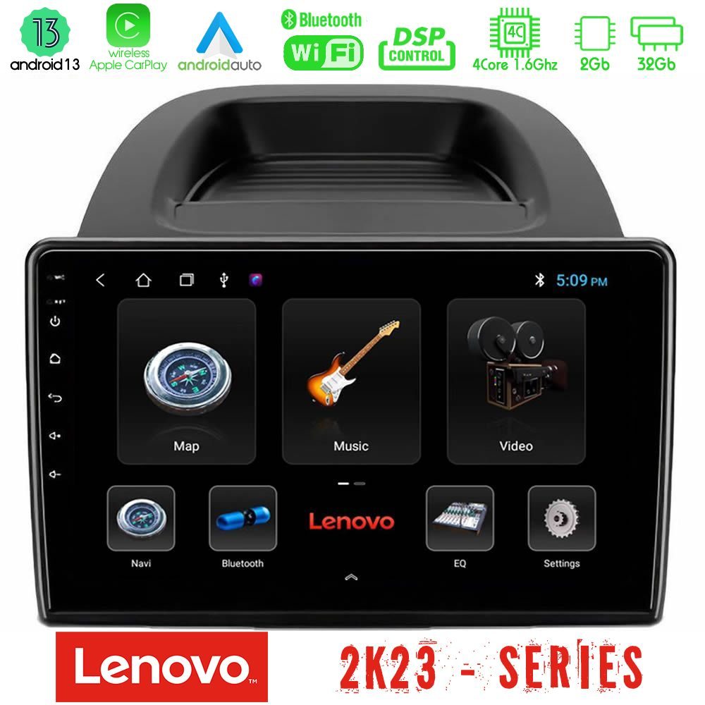 Lenovo Car Pad Ford Ecosport 2018-2020 4core Android 13 2+32GB Navigation Multimedia Tablet 10"