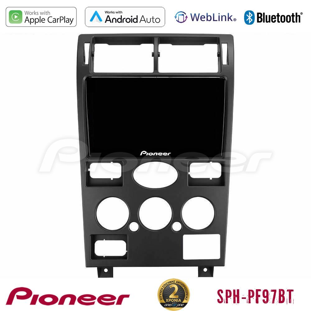 Pioneer SPH-PF97BT Series Ford Mondeo 2001-2004 Multimedia Station 9" (Tablet Style) Με Carplay & Android Auto