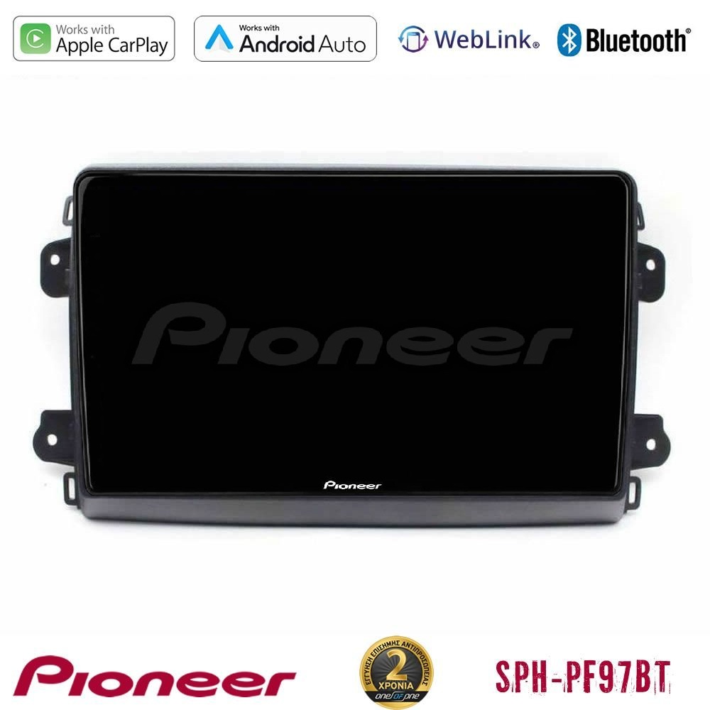 Pioneer SPH-PF97BT Series Citroen/Fiat/Opel Multimedia Station 9" (Tablet Style) Με Carplay & Android Auto