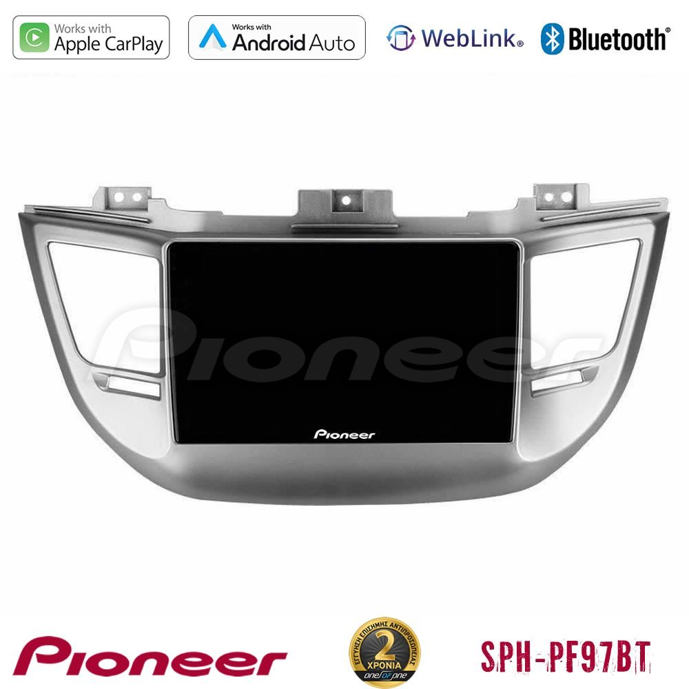 Pioneer SPH-PF97BT Series Hyundai Tucson 2015-2018 Multimedia Station 9" (Tablet Style) Με Carplay & Android Auto