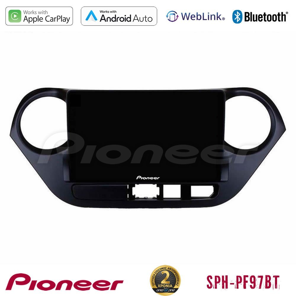 Pioneer SPH-PF97BT Series Hyundai i10 2014-2020 Multimedia Station 9" (Tablet Style) Με Carplay & Android Auto
