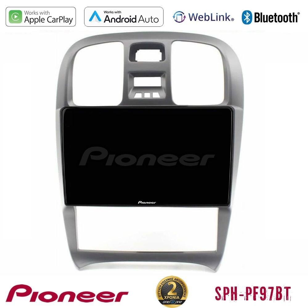 Pioneer SPH-PF97BT Series Hyundai Sonata 2001-2005 Multimedia Station 9" (Tablet Style) Με Carplay & Android Auto