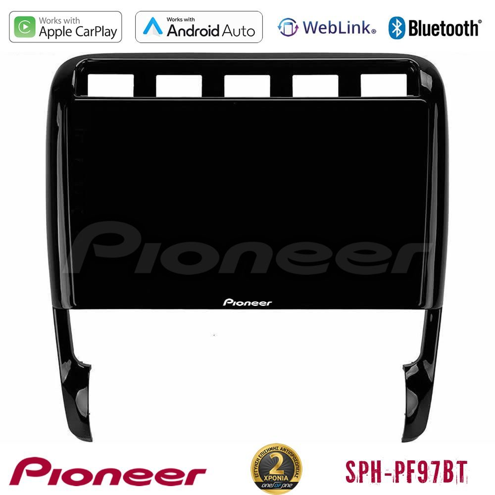 Pioneer SPH-PF97BT Series Porsche Cayenne 2003-2010 Multimedia Station 9" (Tablet Style) Με Carplay & Android Auto