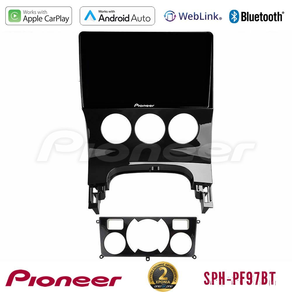Pioneer SPH-PF97BT Series Peugeot 3008 AUTO A/C Multimedia Station 9" (Tablet Style) Με Carplay & Android Auto