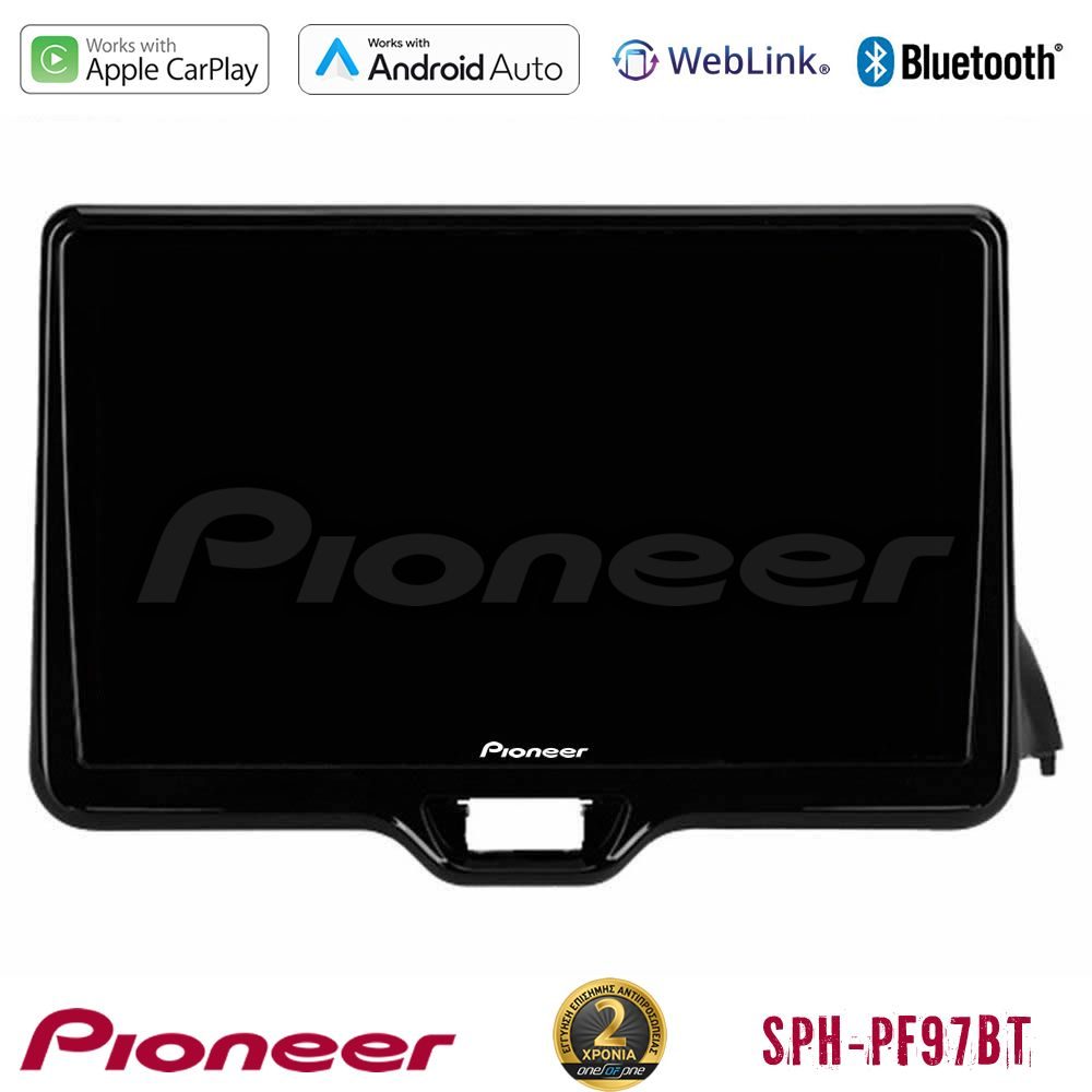 Pioneer SPH-PF97BT Series    Toyota Yaris 2020-> Multimedia Station 10" (Tablet Style) Με Carplay & Android Auto