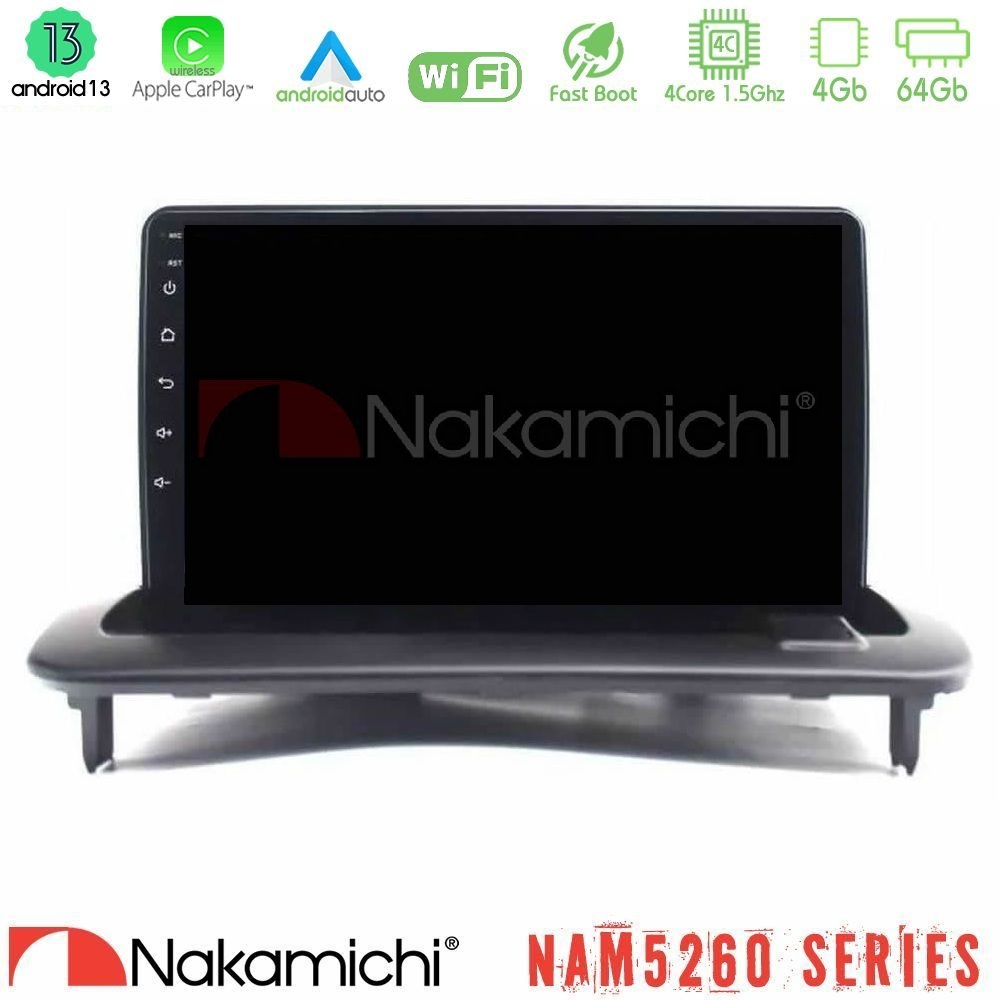 Nakamichi NAM5260 Series 4Core Android13 4+64GB Volvo S40/C30/C70 Navigation Multimedia Tablet 9" Με Carplay & Android Auto