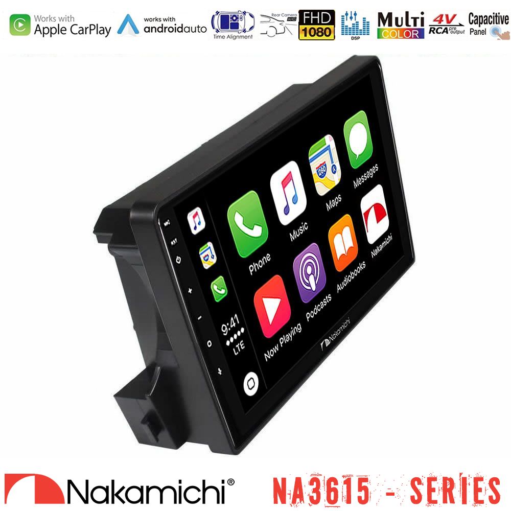Nakamichi NA3615 Series Με Wireless Carplay & Android Auto Ssangyong Actyon/Kyron 2005-2014 Media Station Tablet 9"