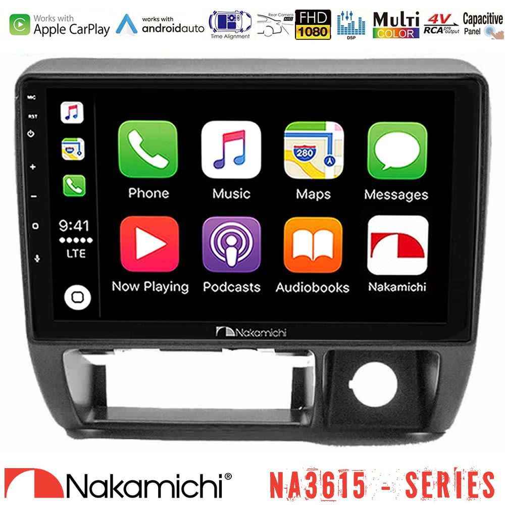 Nakamichi NA3615 Series Με Wireless Carplay & Android Auto Suzuki Jimny 1998-2005 Media Station Tablet 9"