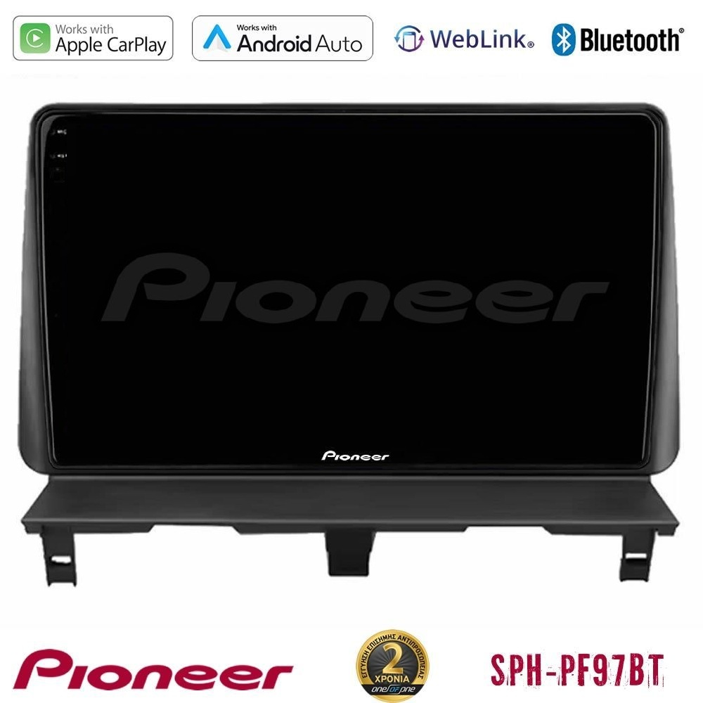 Pioneer SPH-PF97BT Series Peugeot Partner / Citroën Berlingo 2002-2008 Multimedia Station 9" (Tablet Style) Με Carplay & Android Auto