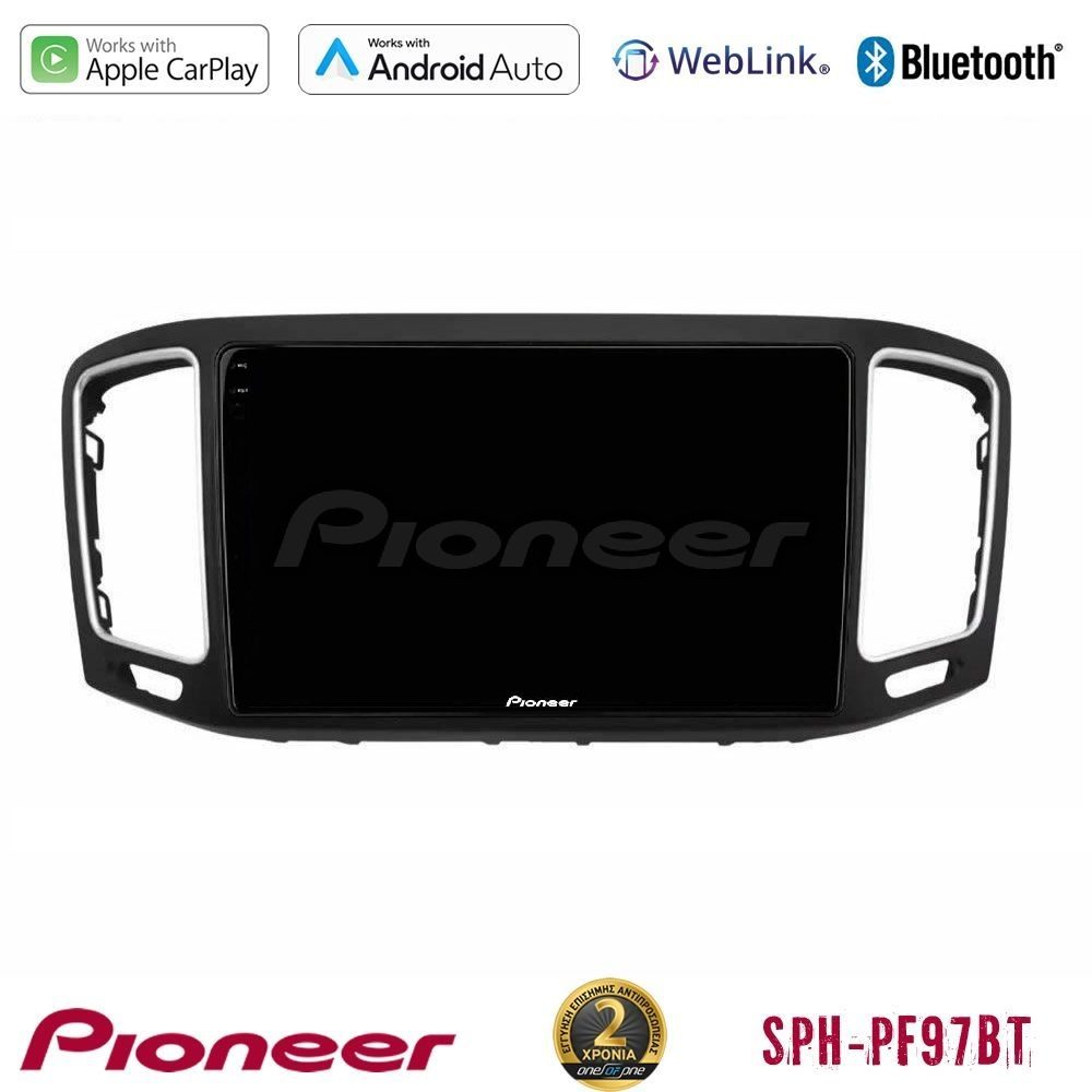 Pioneer SPH-PF97BT Series VW Sharan 2010-2015 Multimedia Station 9" (Tablet Style) Με Carplay & Android Auto