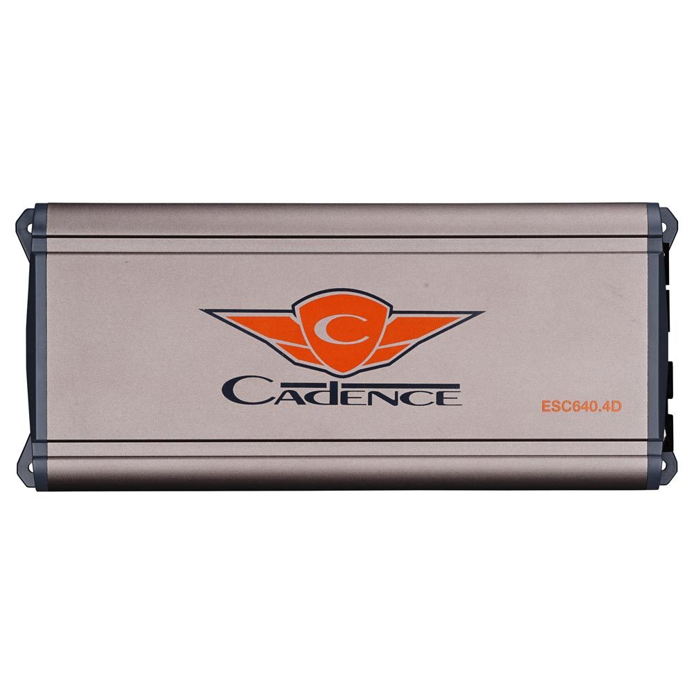 Cadence ESCORT Series Amplifier 4Channel ESC640.4D Mini Size