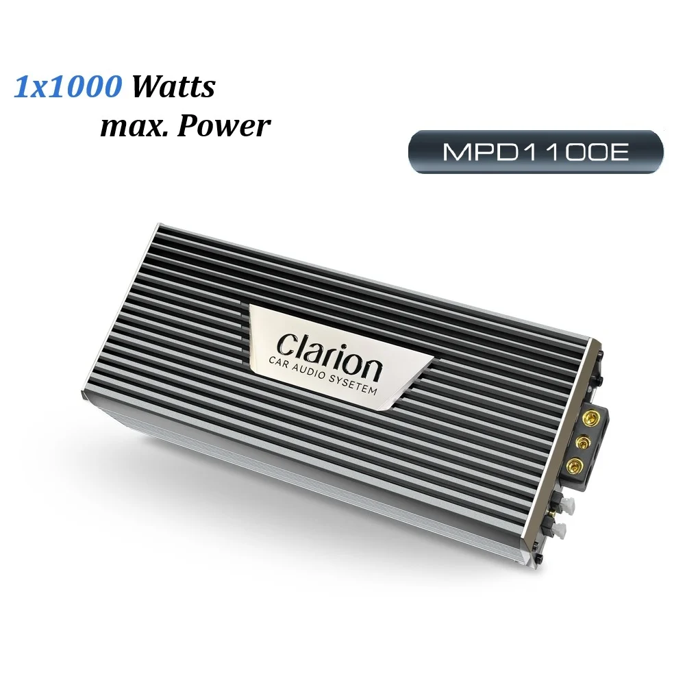 Clarion Μonoblock Amplifier MPD1100E 1000Watt RMS @ 1Ohm