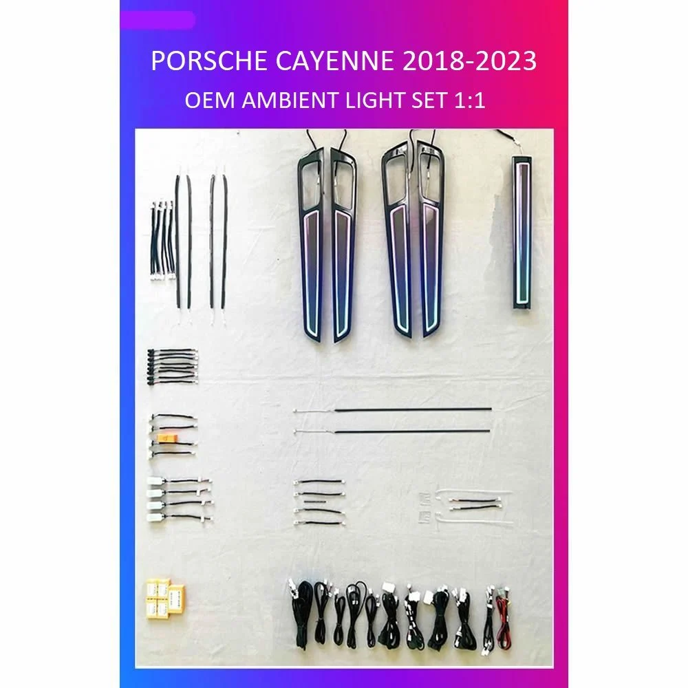 Ατμοσφαιρικός Φωτισμός Porsche Cayenne 2018-2023 Ambient Light OEM Kit 1:1