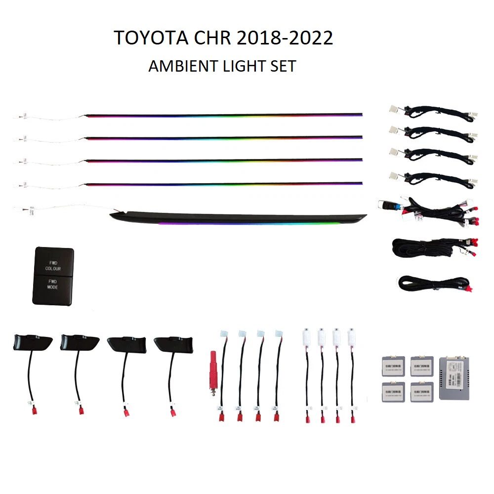 Ατμοσφαιρικός Φωτισμός Toyota C-HR 2018-2022 Ambient Light Kit