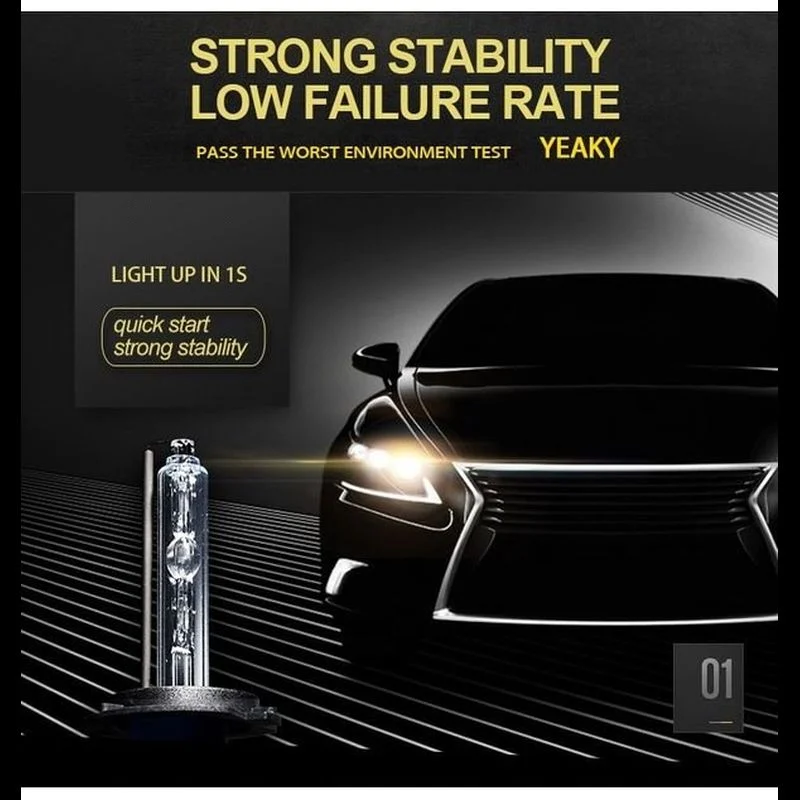 Yeaky HID Bulbs +50% Φωτισμός (1τμχ)