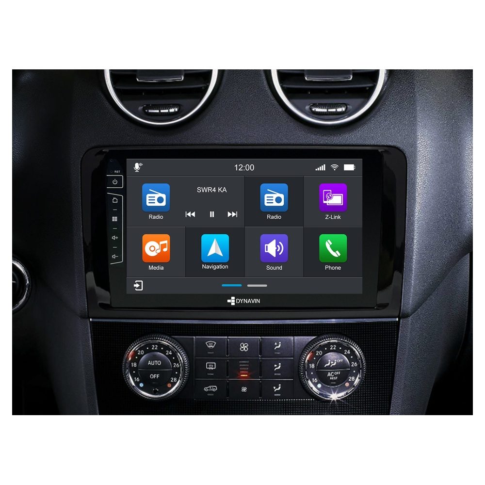 Dynavin D9 Series Οθόνη Mercedes ML Class W164 2006-2011 9" Android11 Navigation Multimedia Station