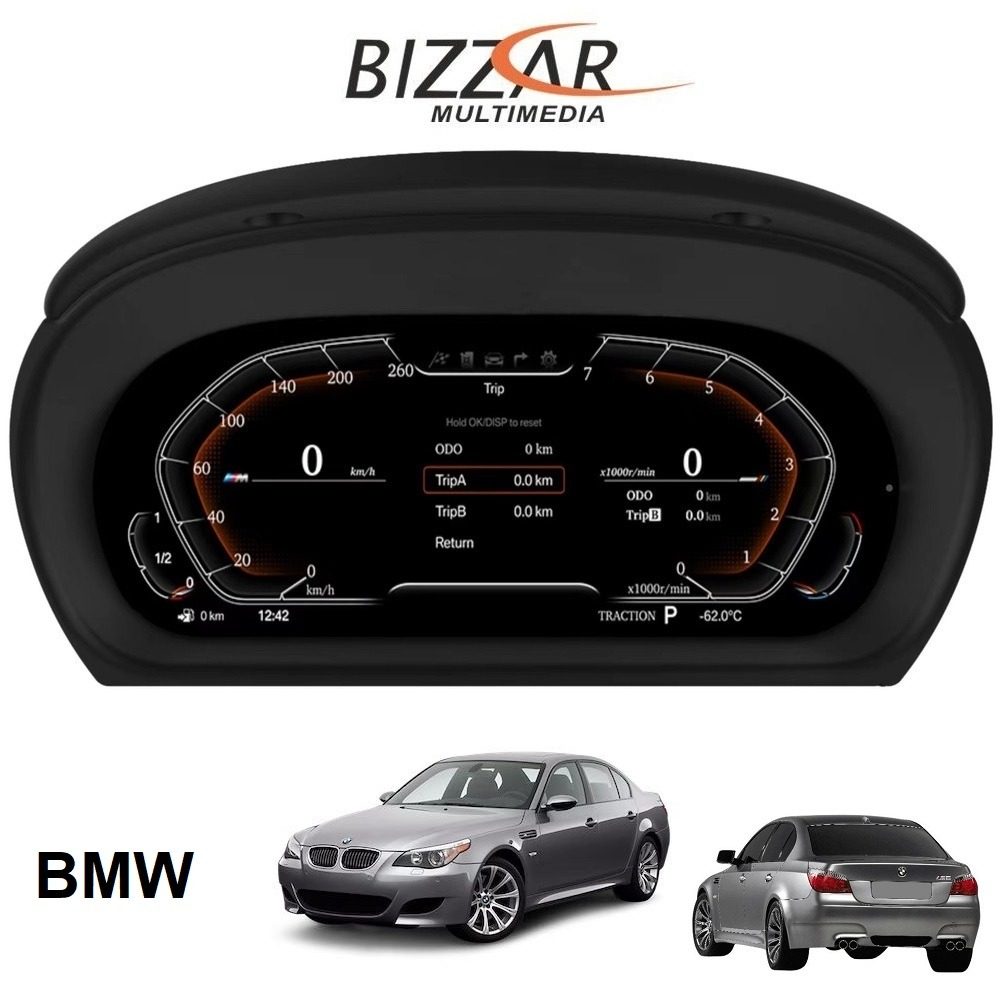 BMW 5series/6series E60 Digital LCD Instrument Cluster 12