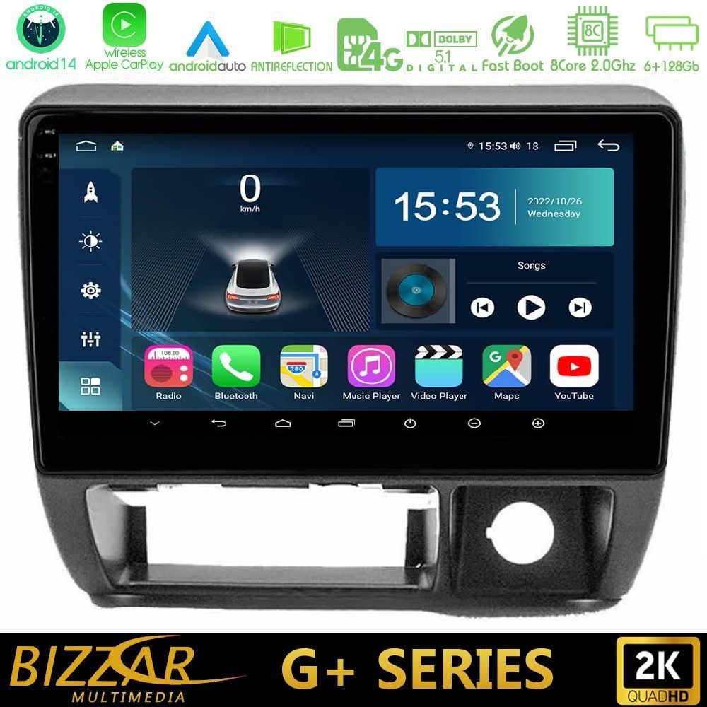 Bizzar G+ Series Suzuki Jimny 1998-2005 8core Android14 6+128GB Navigation Multimedia Tablet 9"