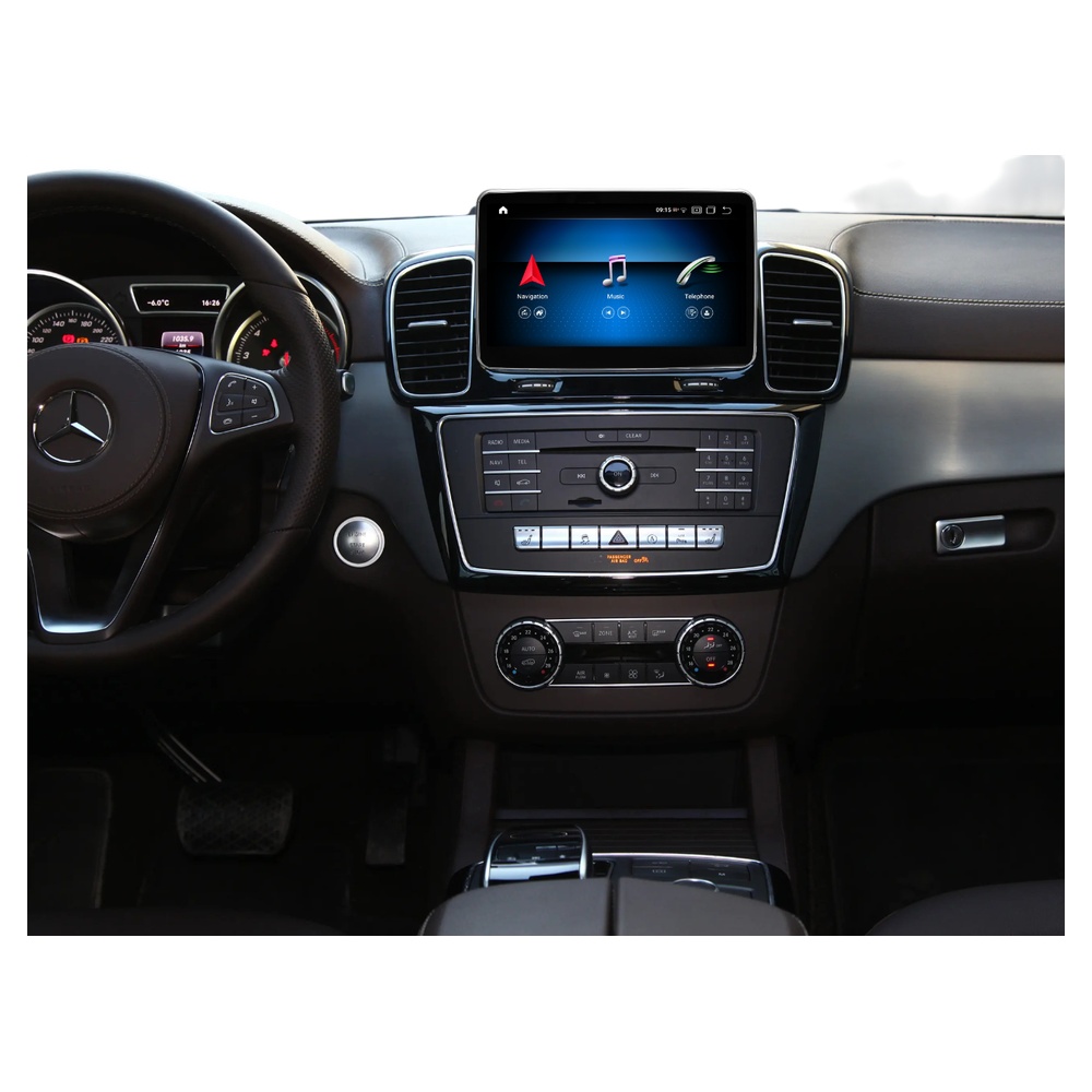 Bizzar Plus Edition Mercedes Android 13 (8+128GB) 8core Mercedes GLE/GLS Class (X166) NTG5 Navigation Multimedia station 9"