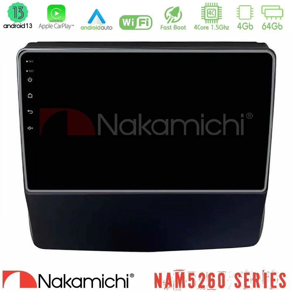 Nakamichi NAM5260 Series 4Core Android13 4+64GB Subaru Forester/Impreza 2018-2021 Navigation Multimedia Tablet 9" Με Carplay & Android Auto