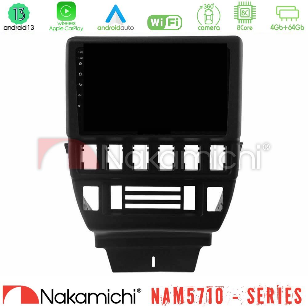 Nakamichi NAM5710 Series 8Core Android13 4+64GB  Lada Niva Navigation Multimedia Tablet 9"
