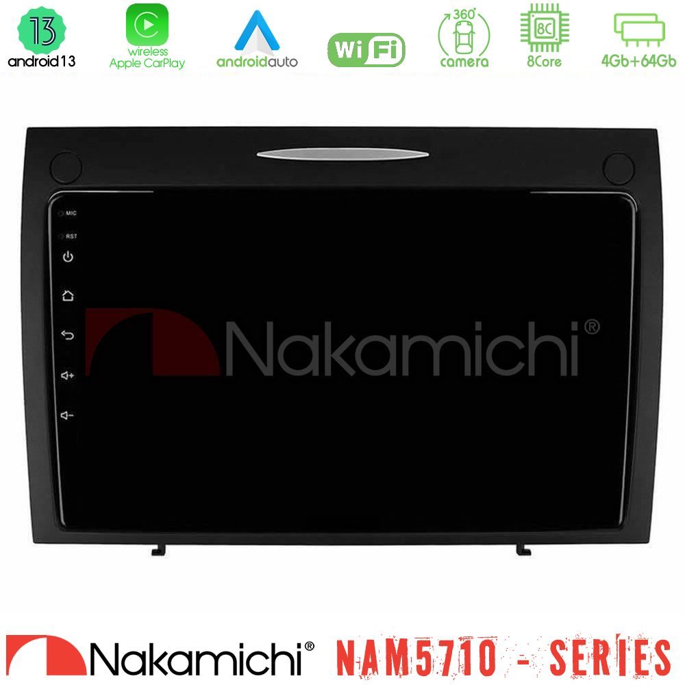 Nakamichi NAM5710 Series 8Core Android13 4+64GB Mercedes SLK Class Navigation Multimedia Tablet 9"