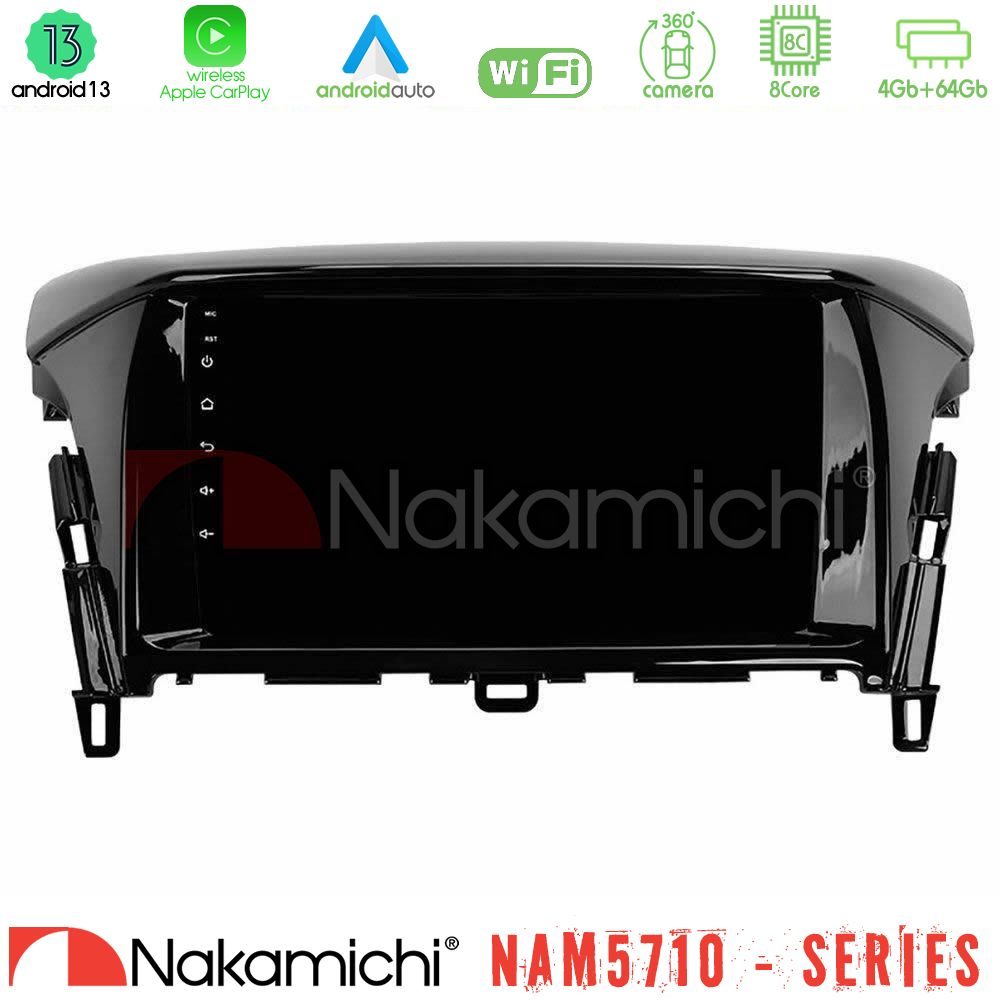 Nakamichi NAM5710 Series 8Core Android13 4+64GB Mitsubishi Eclipse Cross 2018-2023 Navigation Multimedia Tablet 9"