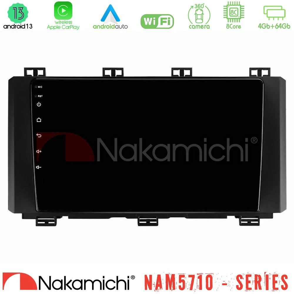Nakamichi NAM5710 Series 8Core Android13 4+64GB  Seat Ateca 2017-2021 Navigation Multimedia Tablet 9"