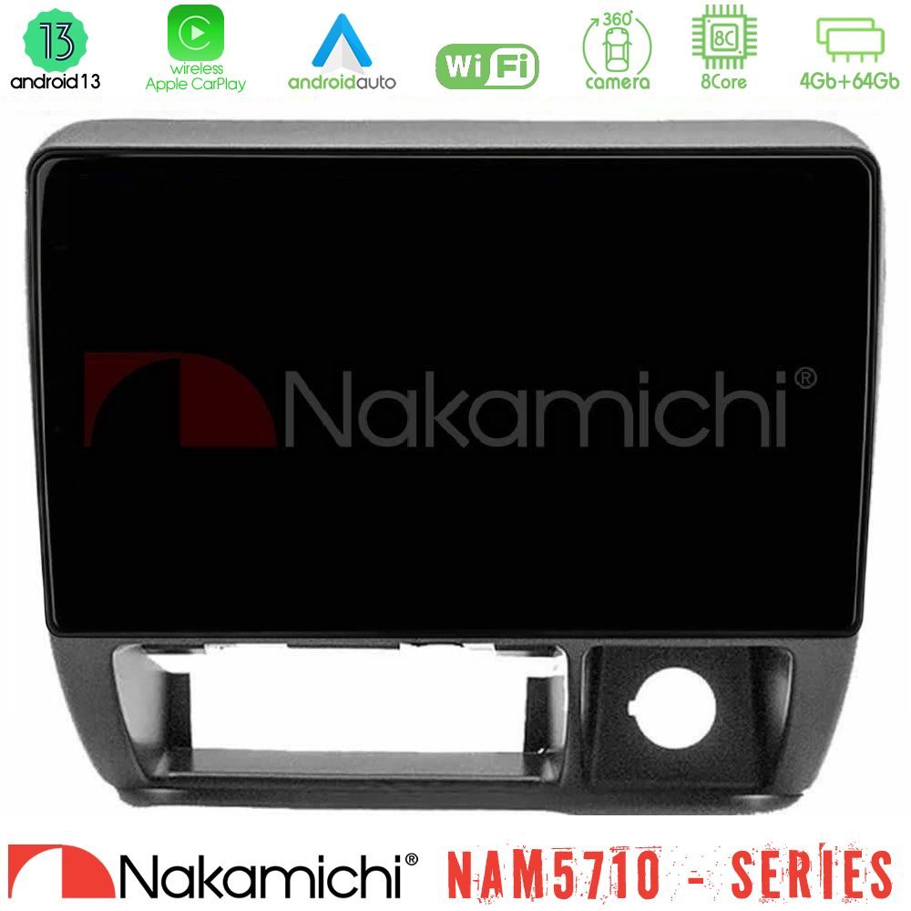 Nakamichi NAM5710 Series 8Core Android13 4+64GB Suzuki Jimny 1998-2005 Navigation Multimedia Tablet 9"