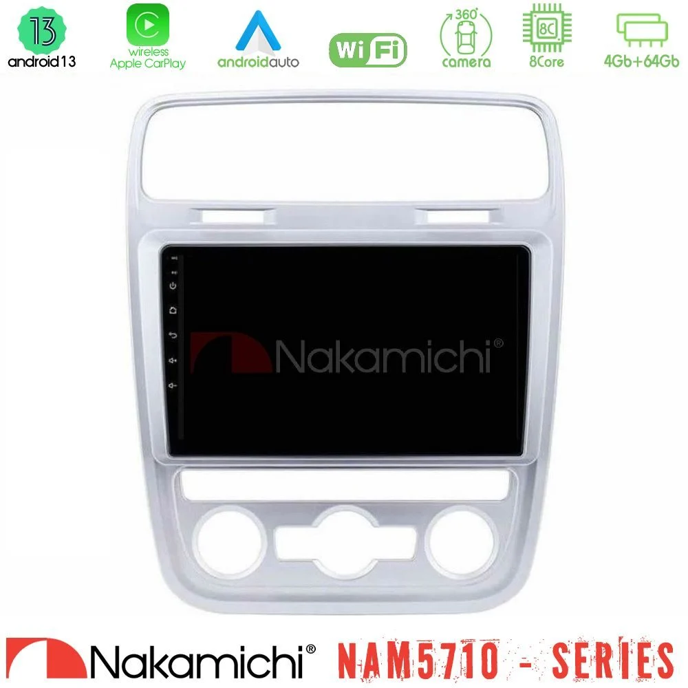 Nakamichi NAM5710 Series 8Core Android13 4+64GB VW Scirocco 2014 – 2017 Navigation Multimedia Tablet 9"