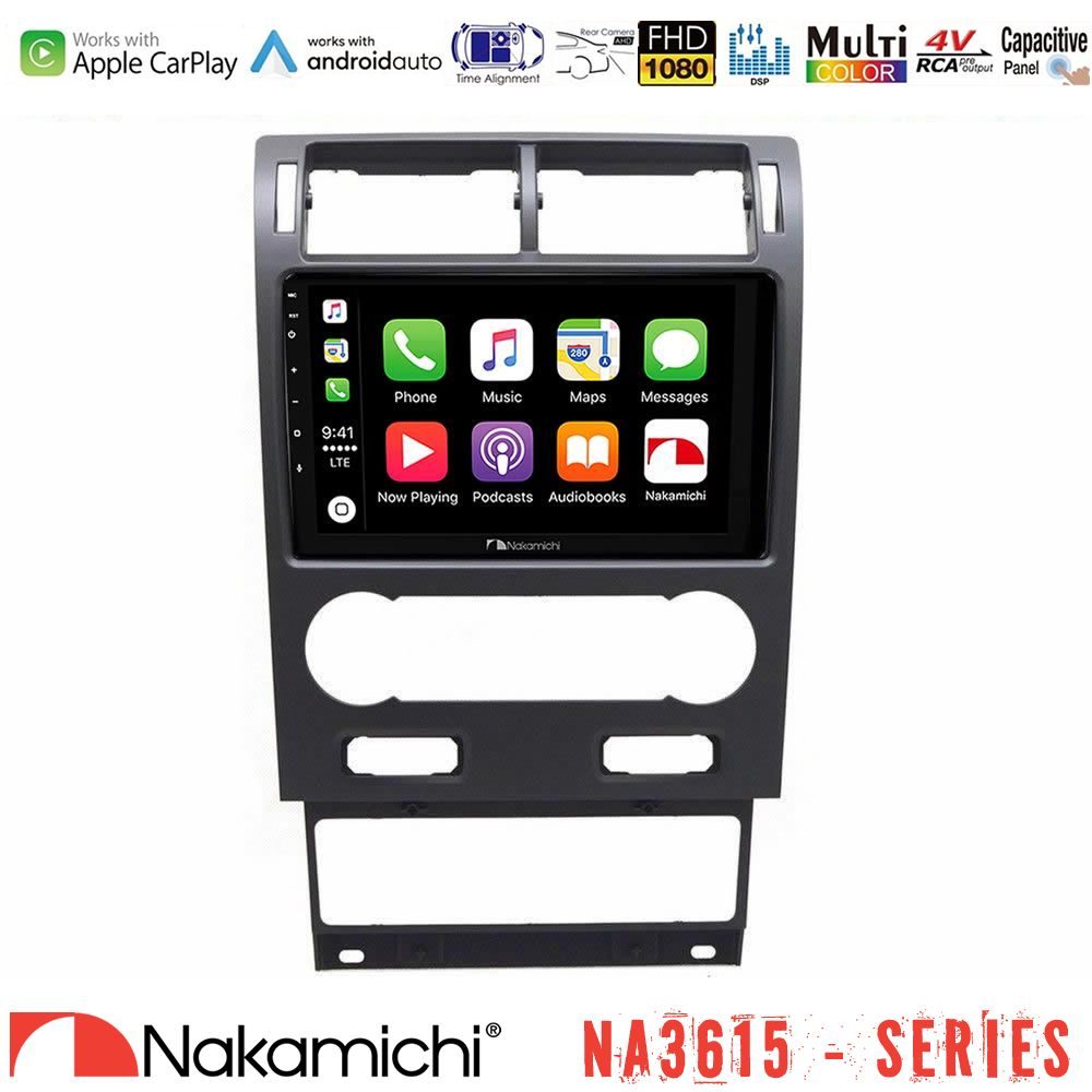 Nakamichi NA3615 Series Με Wireless Carplay & Android Auto  Ford Mondeo 2004-2007 Media Station Tablet 9"