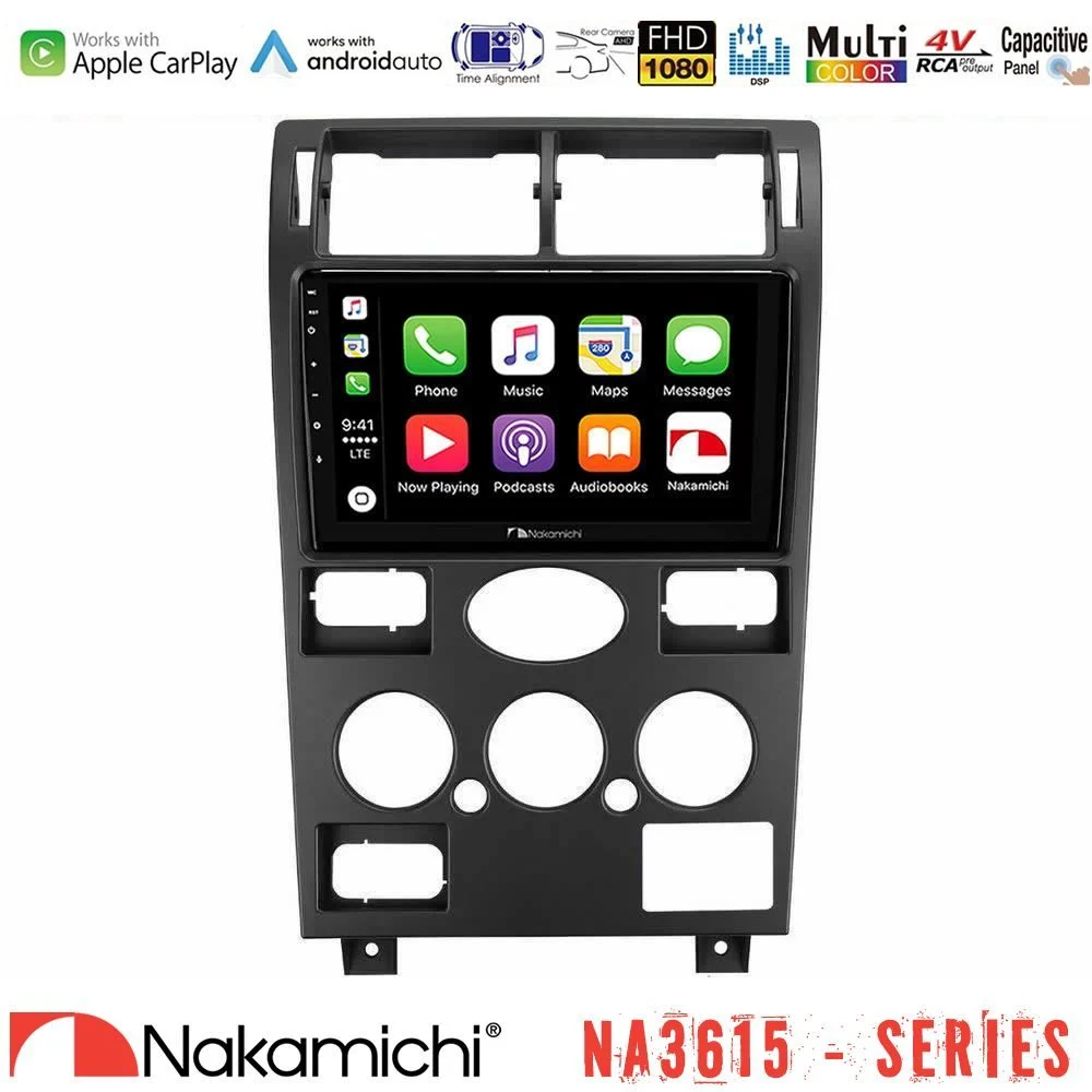 Nakamichi NA3615 Series Με Wireless Carplay & Android Auto  Ford Mondeo 2001-2004 Media Station Tablet 9"