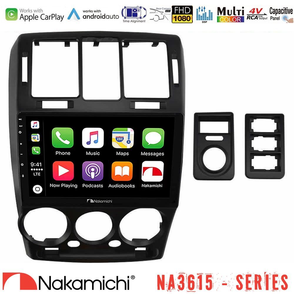 Nakamichi NA3615 Series Με Wireless Carplay & Android Auto Hyundai Getz 2002-2009 Media Station Tablet 9"