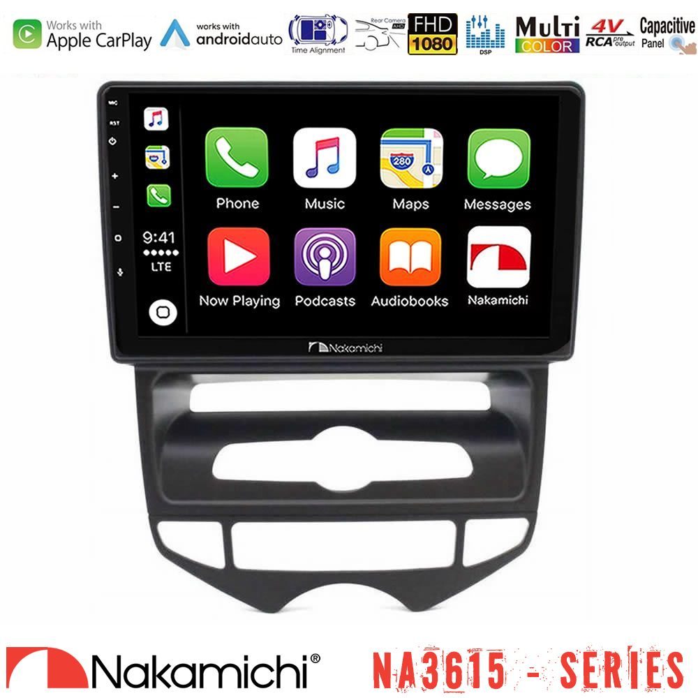 Nakamichi NA3615 Series Με Wireless Carplay & Android Auto Hyundai ix20 2010-2020 (AUTO A/C) Media Station Tablet 9"