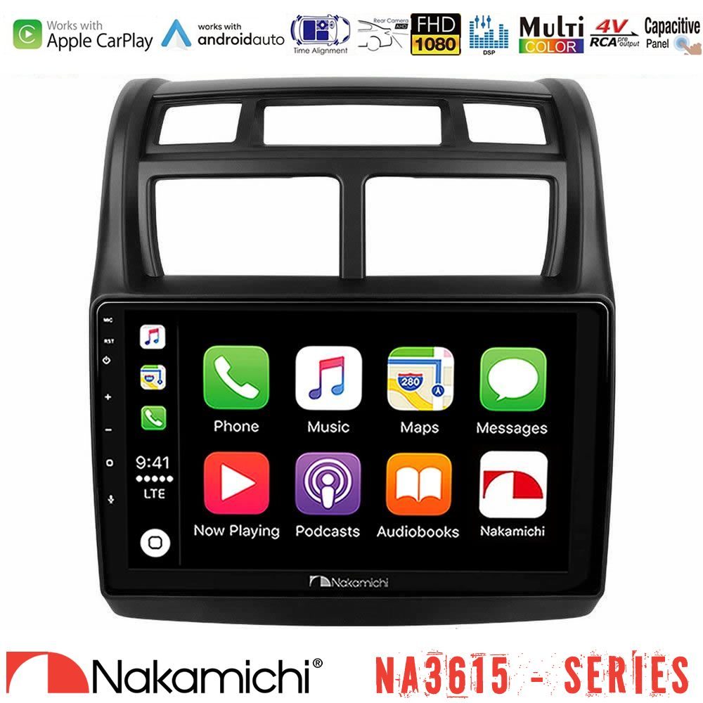 Nakamichi NA3615 Series Με Wireless Carplay & Android Auto  Kia Sportage 2008-2011 Media Station Tablet 9"