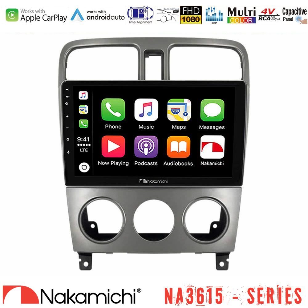 Nakamichi NA3615 Series Με Wireless Carplay & Android Auto Subaru Forester 2003-2007 Media Station Tablet 9"