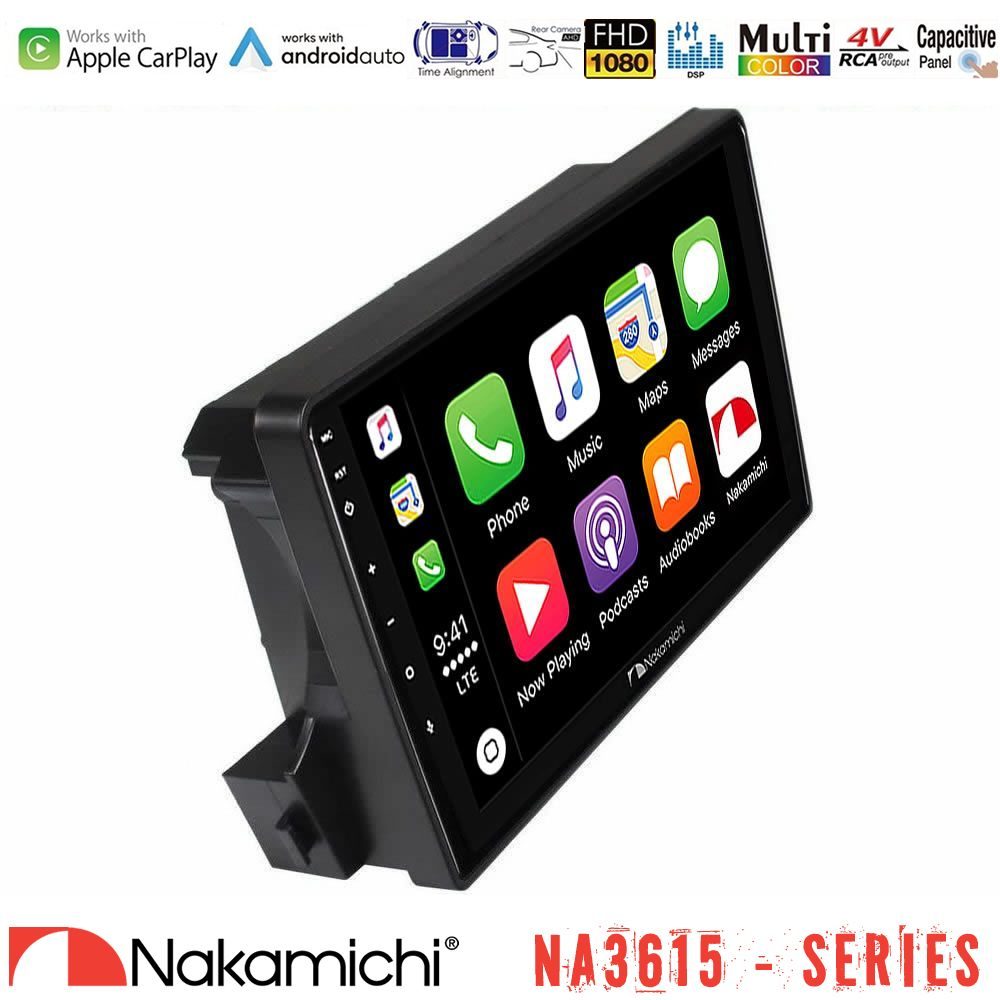 Nakamichi NA3615 Series Με Wireless Carplay & Android Auto Ssangyong Actyon/Kyron 2005-2014 Media Station Tablet 9"