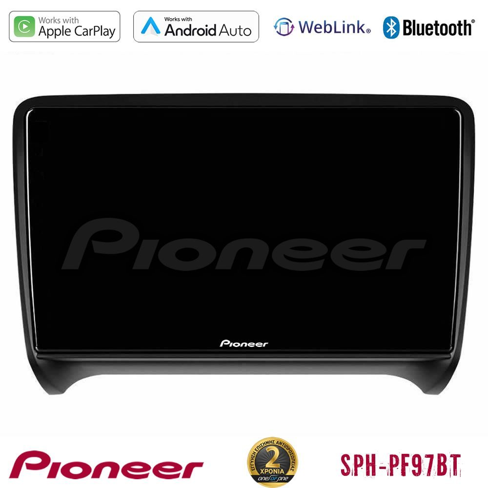 Pioneer SPH-PF97BT Series Audi TT B7 Multimedia Station 9" (Tablet Style) Με Carplay & Android Auto