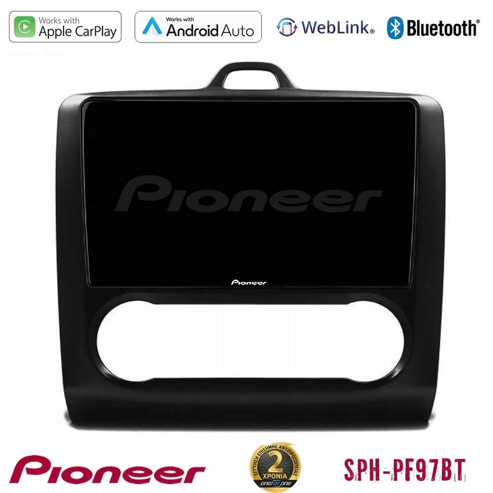 Pioneer SPH-PF97BT Series Ford Focus Auto AC Multimedia Station 9" (Tablet Style) Με Carplay & Android Auto