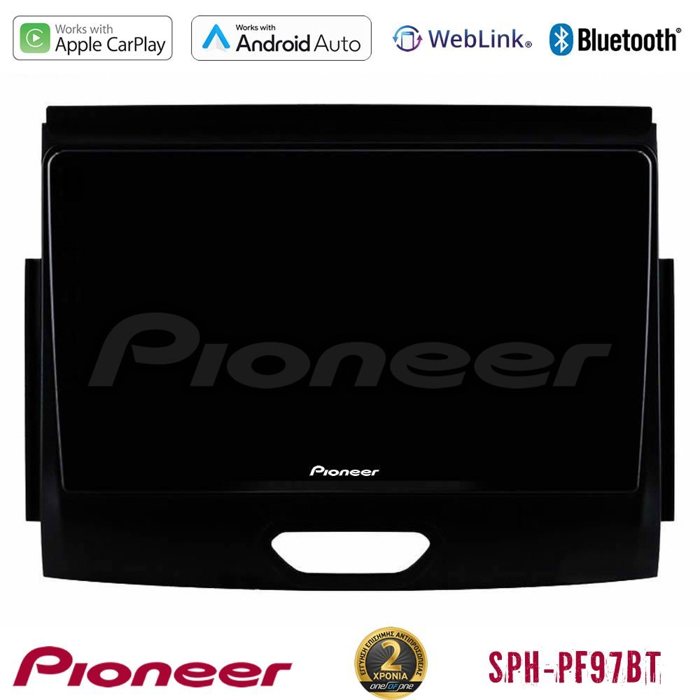 Pioneer SPH-PF97BT Series    Ford Ranger 2017-2022 Multimedia Station 9" (Tablet Style) Με Carplay & Android Auto