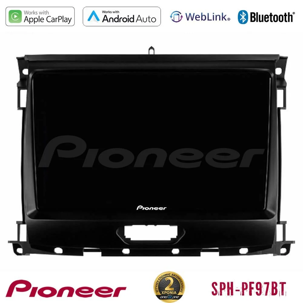 Pioneer SPH-PF97BT Series    Ford Ranger 2017-2022 Multimedia Station 9" (Tablet Style) Με Carplay & Android Auto