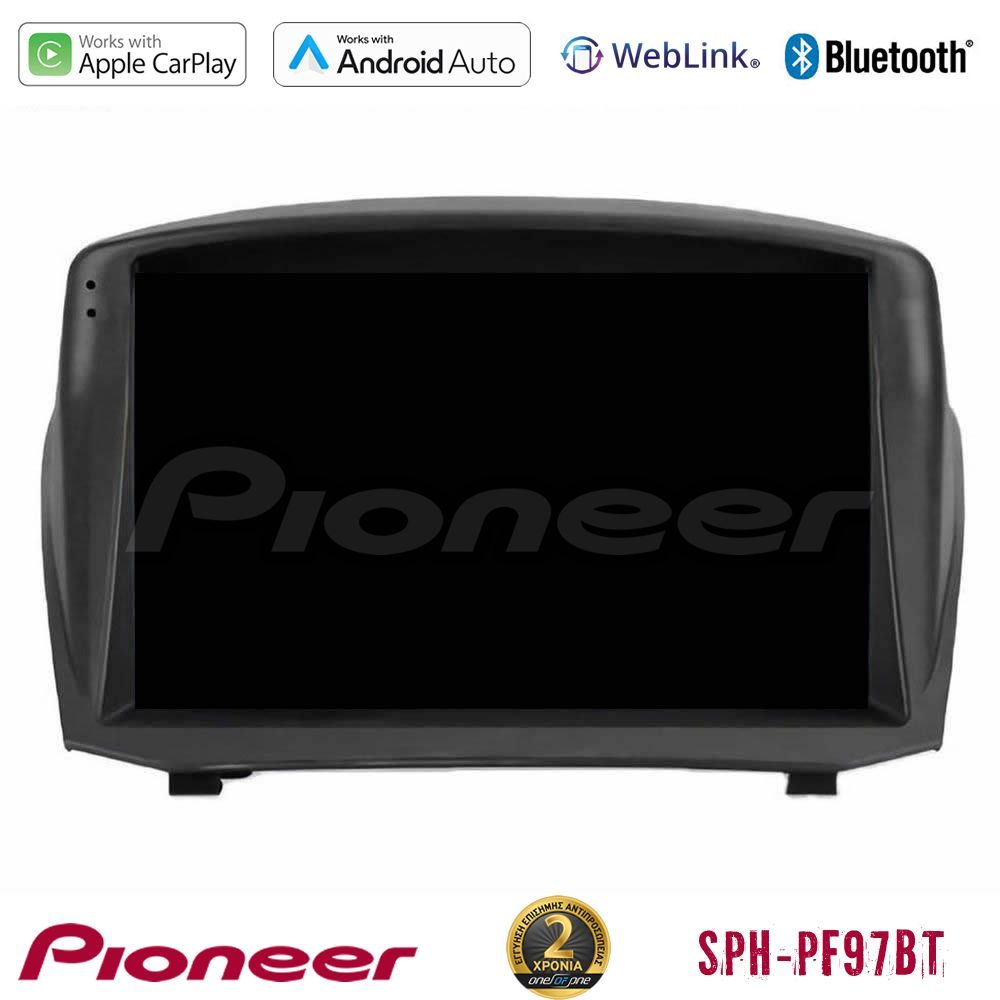 Pioneer SPH-PF97BT Series    Ford Fiesta 2008-2016 Multimedia Station 9" (Tablet Style) (Oem Style) Με Carplay & Android Auto