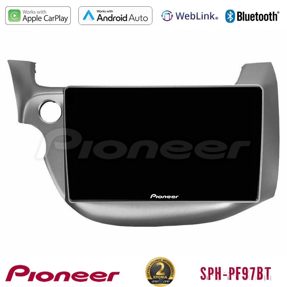 Pioneer SPH-PF97BT Series Honda Jazz 2009-2013 Multimedia Station 9" (Tablet Style) Με Carplay & Android Auto